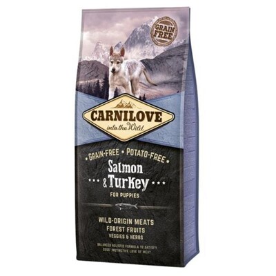 Carnilove dog Grain Free Puppy Salmon &amp; Turkey 12 kg