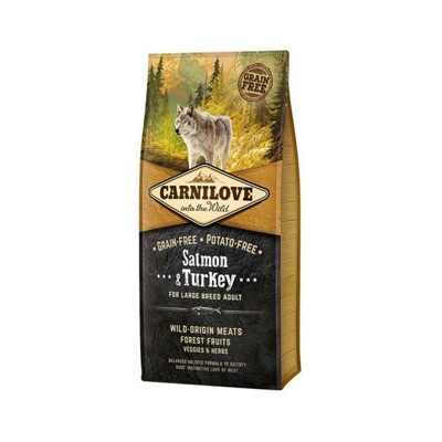 Carnilove dog Large Breed GF Adult Salmon &amp; Turkey 12 kg