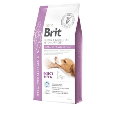 Brit Veterinary Diets GF dog Ultra-hypoallergenic 12 kg
