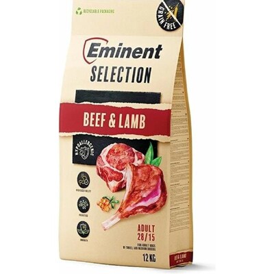 Eminent dog Selection Adult Beef &amp; Lamb 12 kg