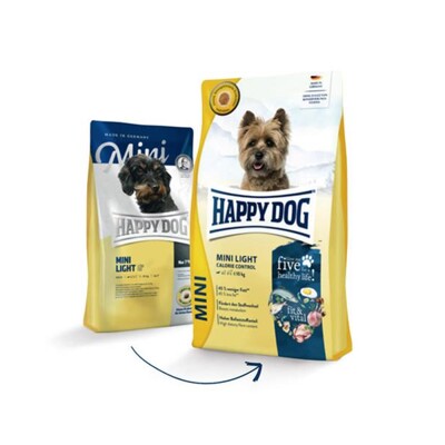 Happy Dog SUPER PREMIUM -  Fit &amp; Vital MINI - Light Low Fat 4 kg