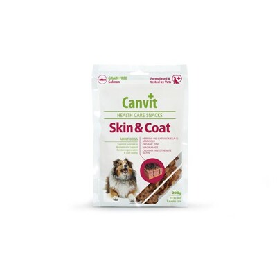 Pamlsok Canvit Health Care dog Skin &amp; Coat Snack 200 g