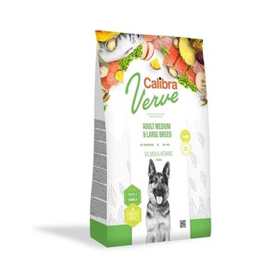Calibra Dog Verve GF Adult Medium &amp; Large Salmon &amp; Herring 2 kg