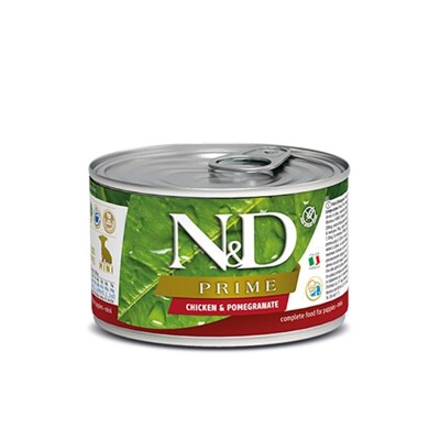 Farmina N&amp;D dog PRIME puppy, chicken &amp; pomegranate konzerva 140 g