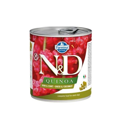 Farmina N&amp;D dog QUINOA duck &amp; coconut konzerva 285 g