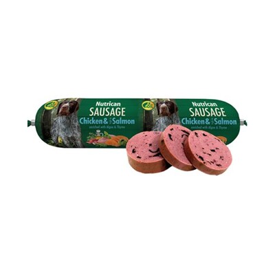 Saláma Nutrican Sausage Chicken &amp; Salmon 800 g