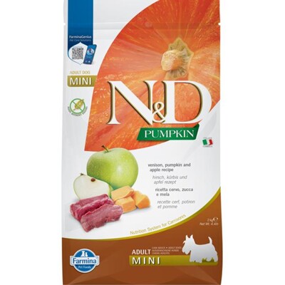 Farmina N&amp;D dog PUMPKIN (GF) adult mini, venison &amp; apple 2 kg