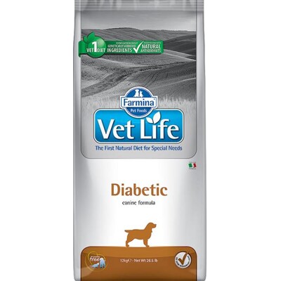 Farmina Vet Life dog diabetic 12 kg (12 kg)