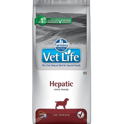 Farmina Vet Life dog hepatic 12 kg (12 kg)