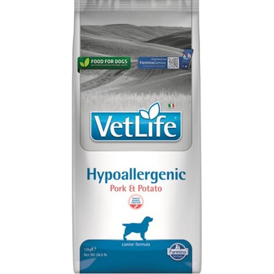 Farmina Vet Life dog hypoallergenic, pork &amp; potato 12 kg (12 kg)