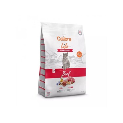 Calibra Cat Life Sterilised beef 6 kg (6 kg)