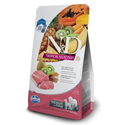 Farmina N&amp;D dog TROPICAL SELECTION (AG) adult medium &amp; maxi, pork 2 kg