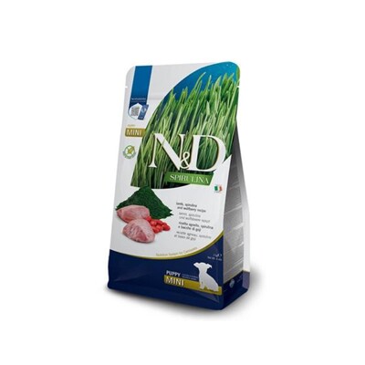 Farmina N&amp;D dog SPIRULINA (GF) puppy mini, lamb 2 kg