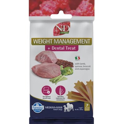 Pamlsok Farmina Quinoa Dog Weight Man Lamb Adult medium &amp; maxi 100g