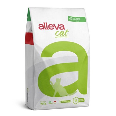 Alleva HOLISTIC cat neutered chicken &amp; duck &amp; sugarcane fiber &amp; aloe vera 10 kg