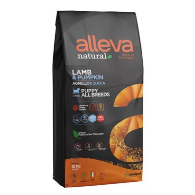 Alleva NATURAL dog puppy all breeds lamb &amp; pumpkin 12 kg (12 kg)