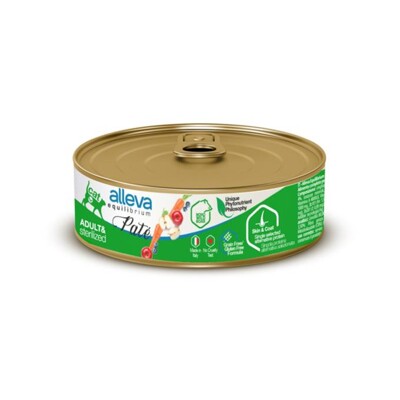 Alleva EQUILIBRIUM cat wet pate Sterilized boar 85 g  konzerva