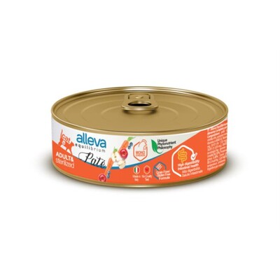 Alleva EQUILIBRIUM kitten wet pate chicken 85 g konzerva