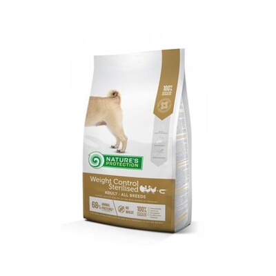 Natures P dog adult weight control sterilised poultry with krill all breeds 4 ...