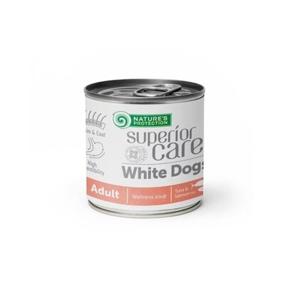 Natures P POLIEVKA Superior care White Dog adult salmon &amp; tuna all breeds soup...