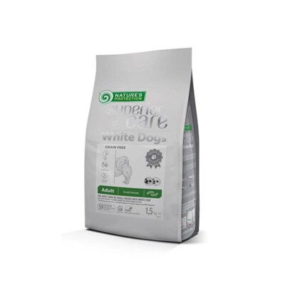 Natures P Superior care white dog GF adult Insect small breed 1,5 kg