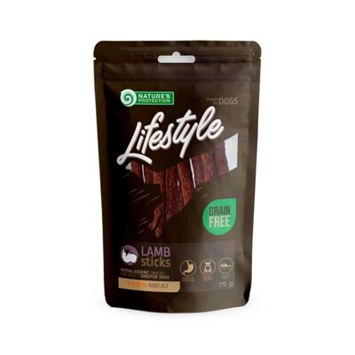 Pamlsok Natures P Lifestyle dog lamb sticks 75 g