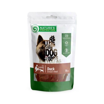 Pamlsok Natures P Snack dog duck breast meat 75 g