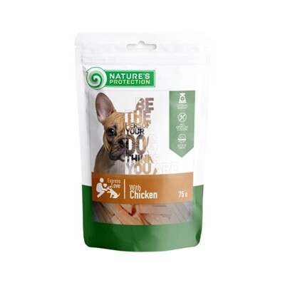 Pamlsok Natures P Snack dog chicken 75 g