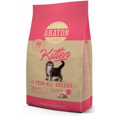 ARATON cat kitten 1,5 kg