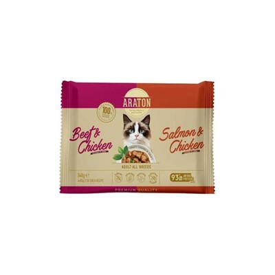 ARATON cat adult KAPSIČKA wet set  4 x 85 g