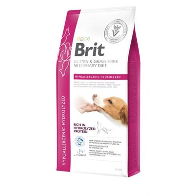 Brit Veterinary Diets GF dog Hypoallergenic Hydrolyzed 6 kg (6 kg)