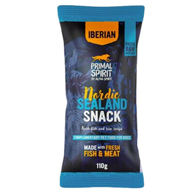 Primal Spirit Dog Iberian Snack - Nordic Sealand 110g