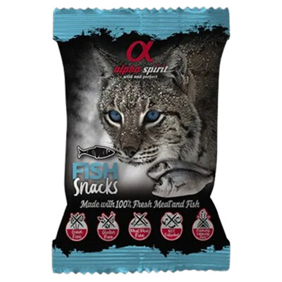 Alpha Spirit Snack Cat - morské ryby 50g