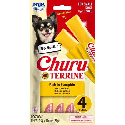 Pamlsok Inaba Churu Terrine dog tekvica 4 x 15 g