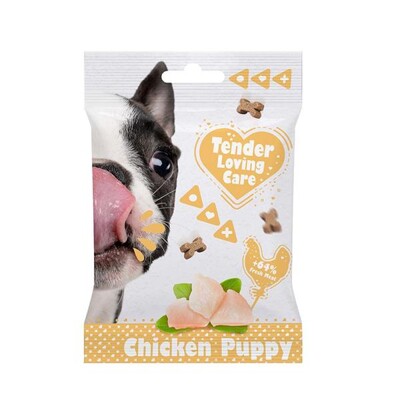 Pamlsok DUVO+ Tender Loving Care Soft Snack Kura Puppy 100 g