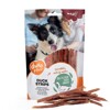 Pamlsok DUVO+ Meat! Prúžky kačacie 80 gr (Prúžky Kačka)