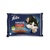 Nestlé FELIX Fantastic cat Multipack kura s rajčinami & hovädzie s mrkvou želé kapsička 4x85 g